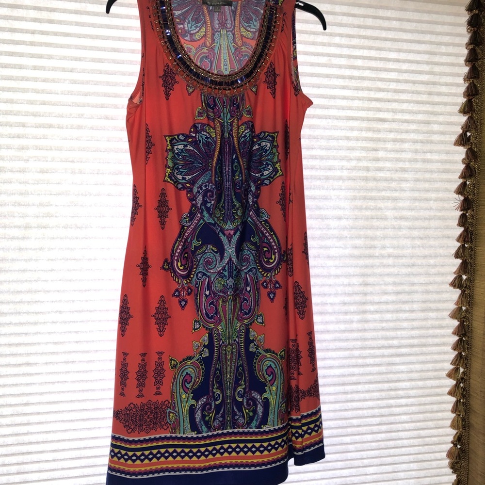 NY COLLECTION Sleeveless Dress-SizeS